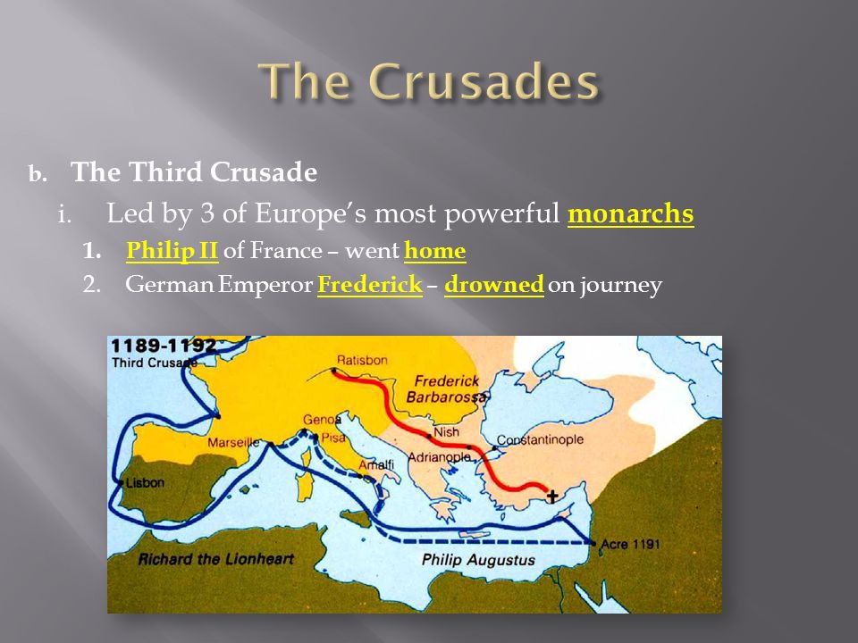 The Crusades The Third Crusade
