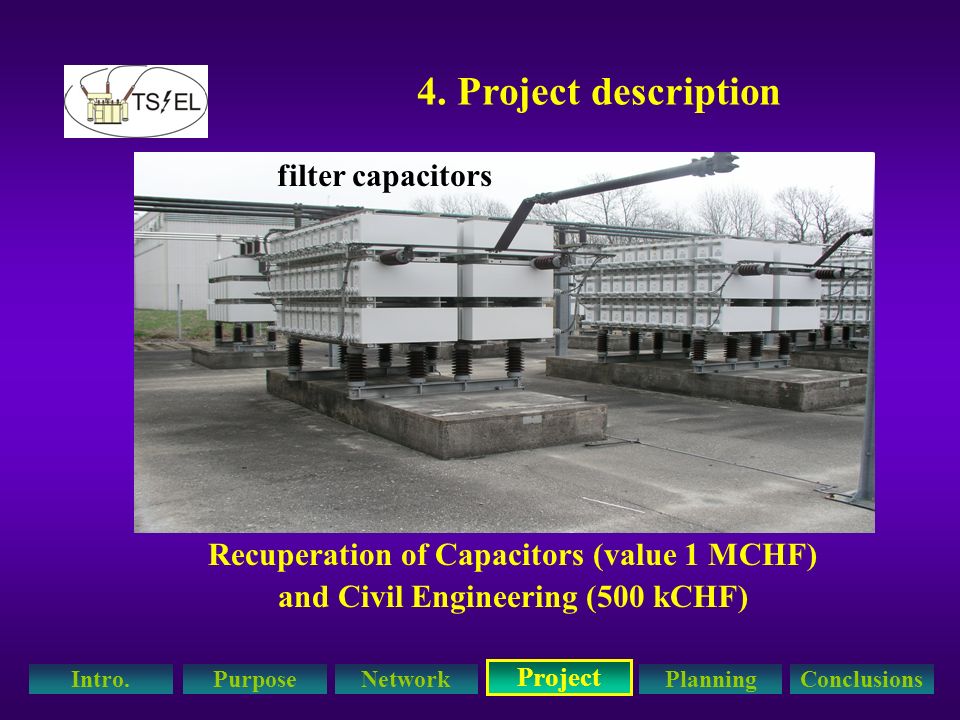 4. Project description filter capacitors
