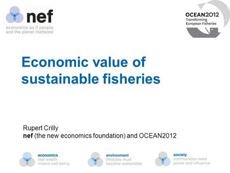 Economic value of sustainable fisheries