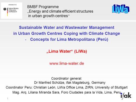 Sustainable Water and Wastewater Management