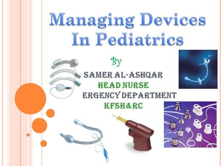 Managing Devices In Pediatrics