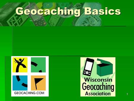 Geocaching Basics.