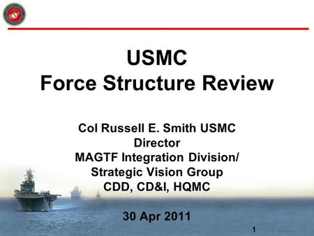Force Structure Review