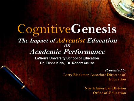 CognitiveGenesis Academic Performance