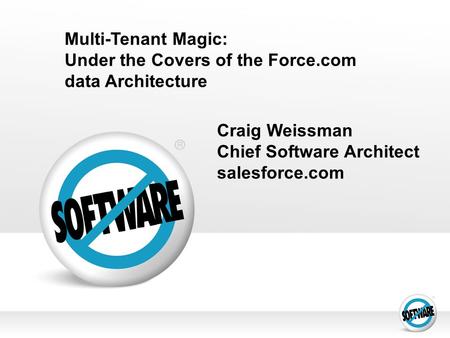 Under the Covers of the Force.com data Architecture