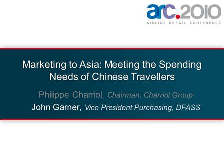 Marketing to Asia: Meeting the Spending Needs of Chinese Travellers