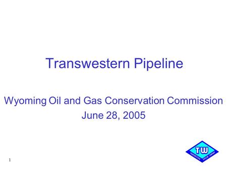 Transwestern Pipeline