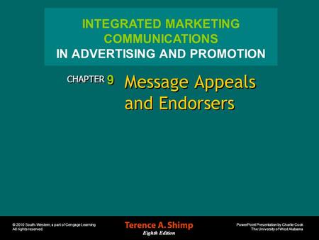 Message Appeals and Endorsers
