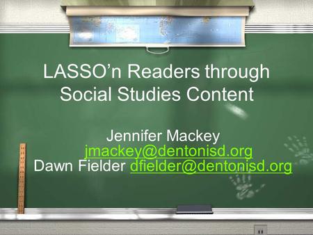 LASSO’n Readers through Social Studies Content