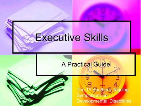 Executive Skills A Practical Guide
