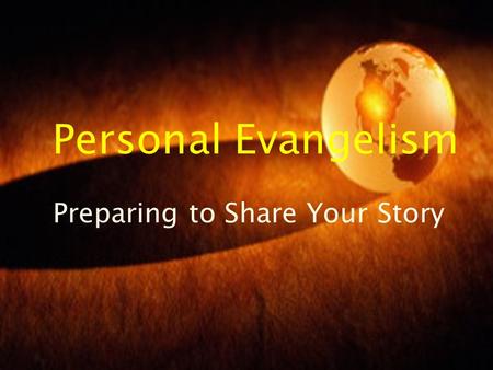Preparing to Share Your Story