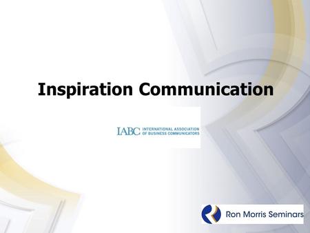 Inspiration Communication