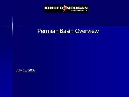 Permian Basin Overview