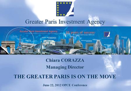THE GREATER PARIS IS ON THE MOVE