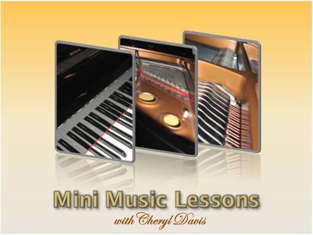 WithCheryl Davis. Ever wish you could play equally well in every key? Here is your chance to improve your ability to play well in all 12 major keys. Starting.