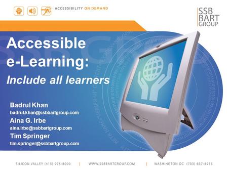 Accessible e-Learning: