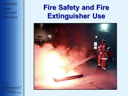 Fire Safety and Fire Extinguisher Use