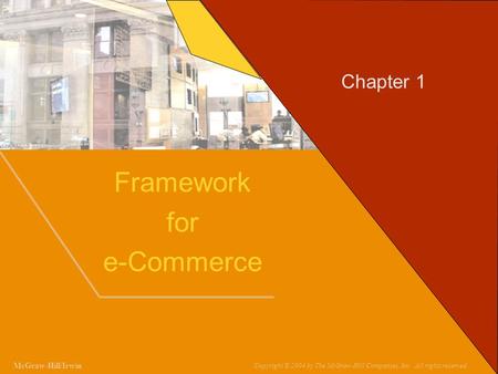 Framework for e-Commerce