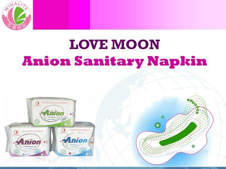 LOVE MOON Anion Sanitary Napkin