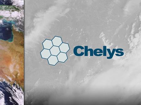 About Chelys About Chelys About Chelys Software development and integration for the space sector since 1996 Service provider for some of the most important.