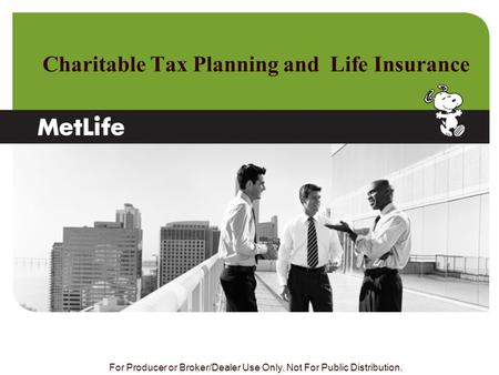 Charitable Tax Planning and Life Insurance