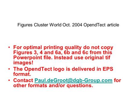 Figures Cluster World Oct OpendTect article
