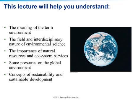 This lecture will help you understand: