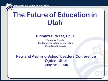 The Future of Education in Utah