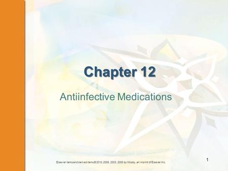 Antiinfective Medications