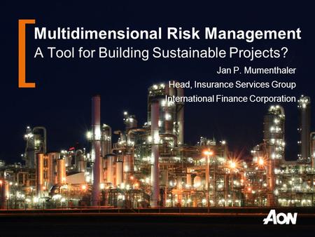 Multidimensional Risk Management