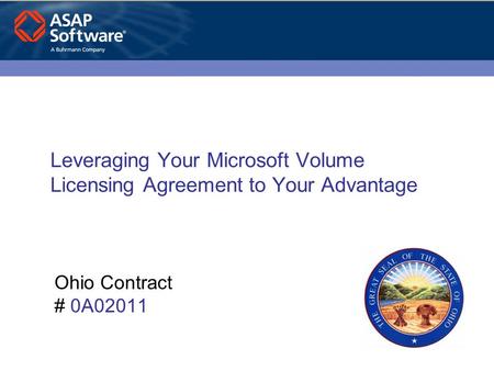 Leveraging Your Microsoft Volume Licensing Agreement to Your Advantage