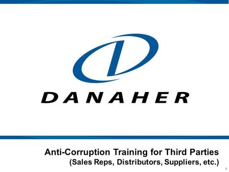 Anti-Corruption Training for Third Parties