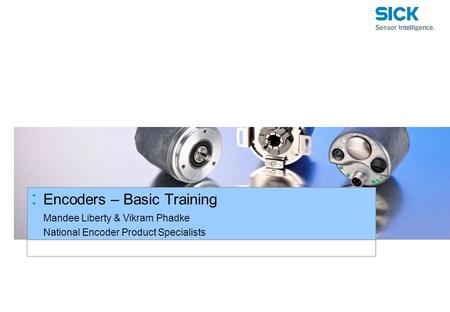 Encoders – Basic Training