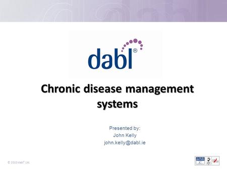Chronic disease management systems