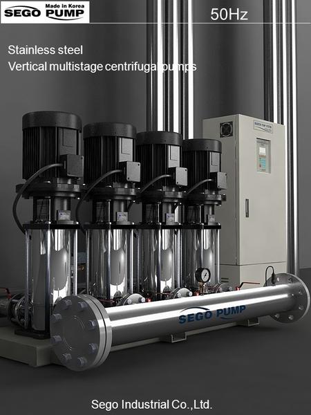 50Hz Stainless steel Vertical multistage centrifugal pumps