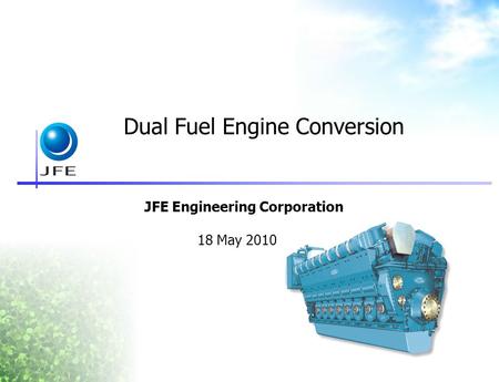 Dual Fuel Engine Conversion