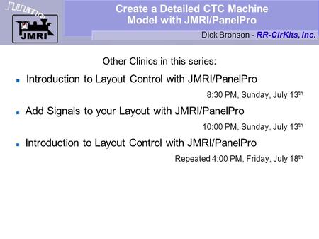 Create a Detailed CTC Machine Model with JMRI/PanelPro
