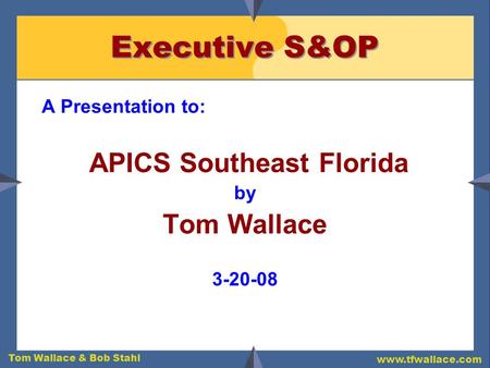 APICS Southeast Florida