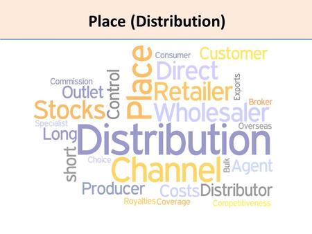 Place (Distribution).