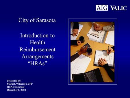 Introduction to Health Reimbursement Arrangements “HRAs”
