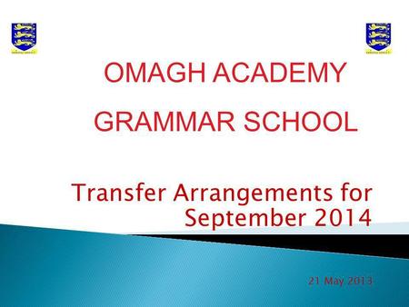 Transfer Arrangements for September May 2013