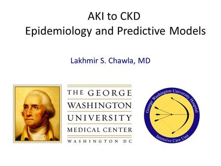 AKI to CKD Epidemiology and Predictive Models