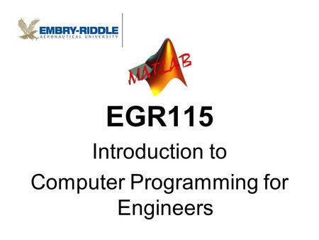 Computer Programming for Engineers