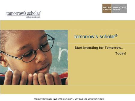 Start Investing for Tomorrow… Today!