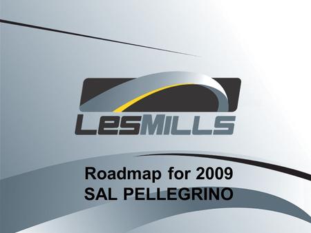 Roadmap for 2009 SAL PELLEGRINO. Roadmap for 2009 1.Review of the Business Plans - Highlights 2.Differentiating Yourself, and Making 2009 your Best.