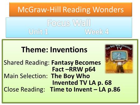McGraw-Hill Reading Wonders