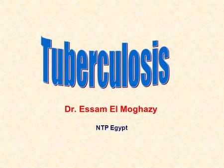 Dr. Essam El Moghazy NTP Egypt