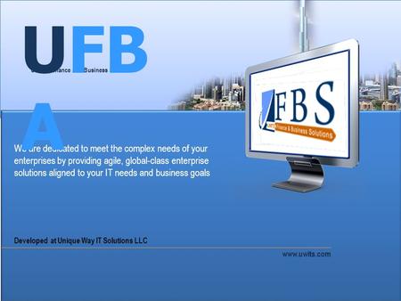 UFBA UWITS Finance and Business Solutions