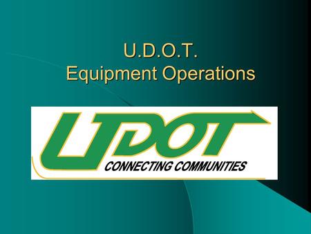 U.D.O.T. Equipment Operations. 01 - TRUCKS > THAN 1 TON 588 02 - TRUCKS 1 TON AND LESS 203 03 - SNOW PLOWS 983 04 - TRACTORS 68 05 - GRADERS 55 06 -