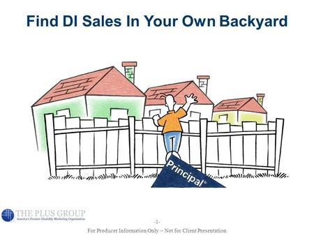 Find DI Sales In Your Own Backyard